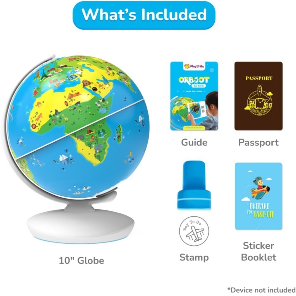 PlayShifu Smart Educational Globe for Kids Interactive AR Toy